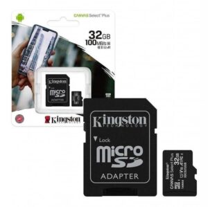Micro SD 32GB kingston plus Origi