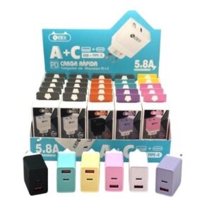 CABEZAL IBEK 5.8A USB + TIPO C