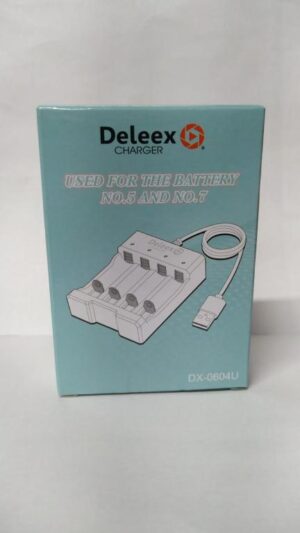 CARGADOR DE PILA AA Y AAA DX0604U