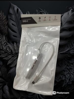 ADAPT TIPO-C A 3XUSB+RJ45 NM-TC40