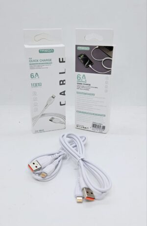 CABLE IPHONE 6A CAJA CARGA Y DATOS TREQA (CABIPT)