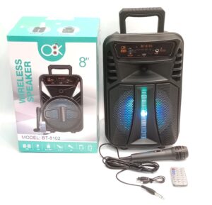 PARLANTE 8" CON MICROFONO - (PAR-M8101)