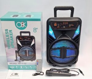 PARLANTE 8" CON MICROFONO BT-8102 - (PAR-M8102)