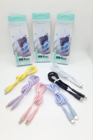 CABLE TIPO C A TIPO C - TURBO 66W 1M (CAB114)